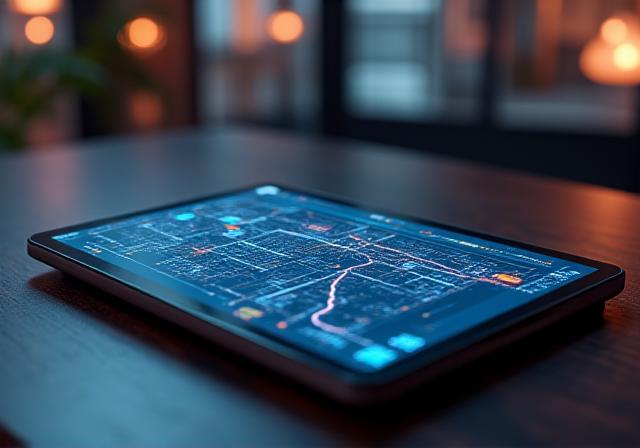 SK Logistics digital tracking dashboard