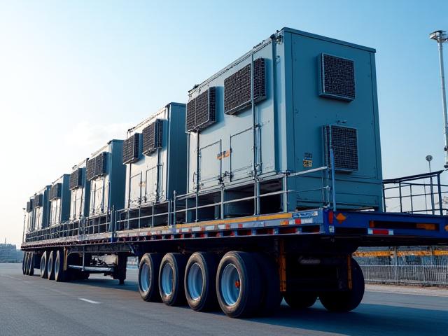 Step-deck trailer for oversized height freight